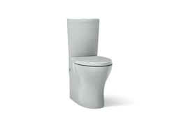 Kohler Persuade Curv Two-piece elongated toilet with skirted trapway, dual-flush - Ice Grey - image 1