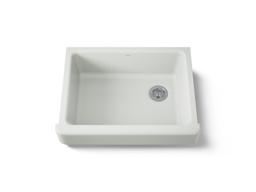 Kohler Whitehaven Farmhouse Sink | 29-1/2 Inch | Single Bowl | Short Apron - Sea Salt - image 1
