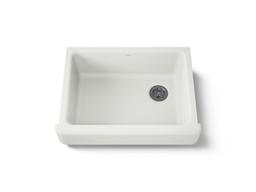 Kohler Whitehaven Farmhouse Sink | 29-1/2 Inch | Single Bowl | Short Apron - Dune - image 1