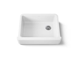 Kohler Whitehaven Farmhouse Sink | 29-3/4 Inch | Single Bowl | Tall Apron - White - image 1