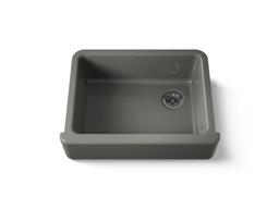 Kohler Whitehaven Farmhouse Sink | 29-3/4 Inch | Single Bowl | Tall Apron - Thunder Grey - image 1