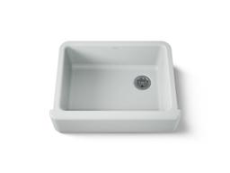 Kohler Whitehaven Farmhouse Sink | 29-3/4 Inch | Single Bowl | Tall Apron - Ice Grey - image 1