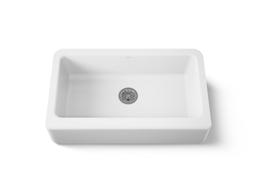 Dickinson 33'' undermount single-bowl farmhouse kitchen sink - image 1