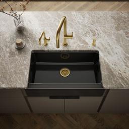 Dickinson 33'' undermount single-bowl farmhouse kitchen sink - image 2