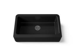 Dickinson 33'' undermount single-bowl farmhouse kitchen sink - image 1