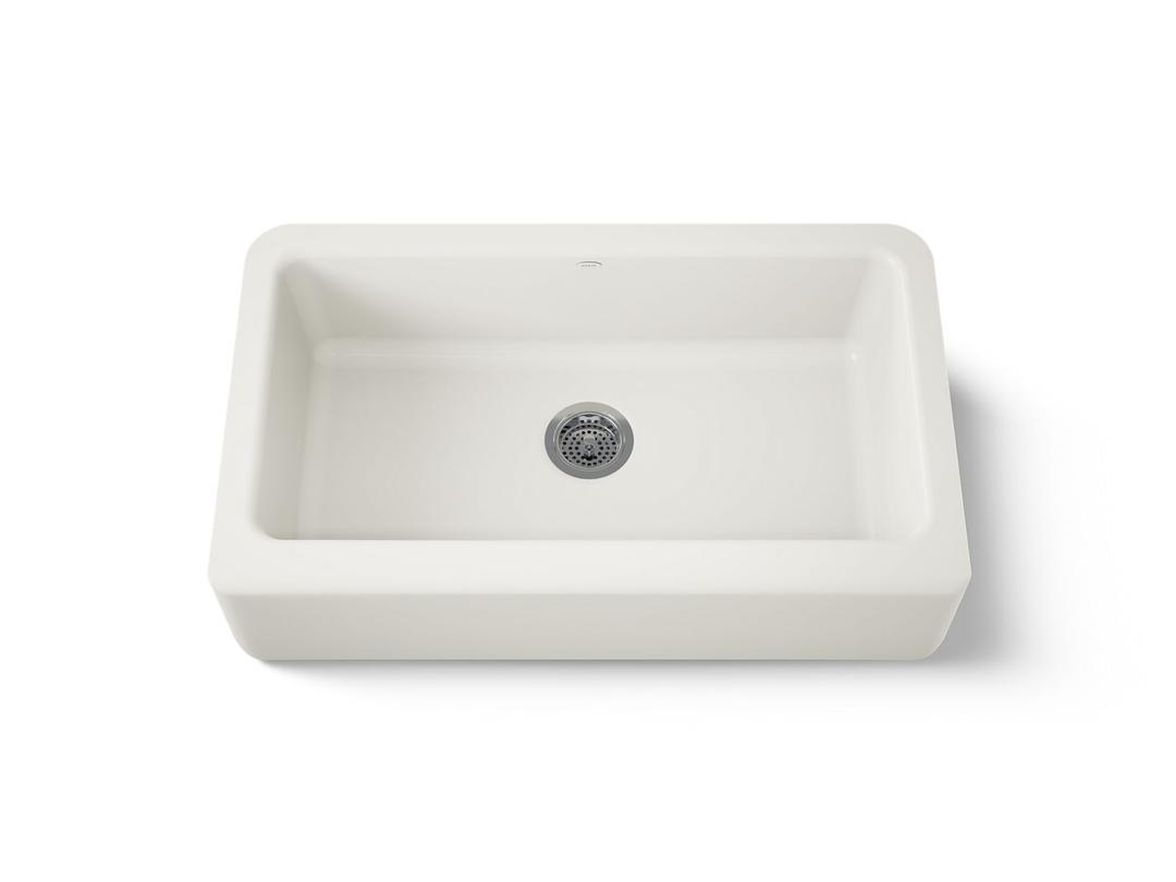 Dickinson 33'' undermount single-bowl farmhouse kitchen sink by Kohler