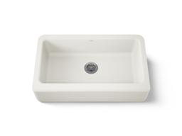 Dickinson 33'' undermount single-bowl farmhouse kitchen sink - image 1