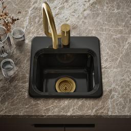 NorthlandE 15'' top-mount single-bowl bar sink - image 2