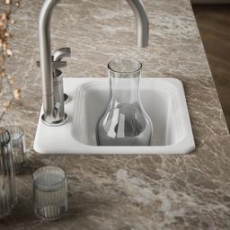 NorthlandE 15'' top-mount single-bowl bar sink - image 7