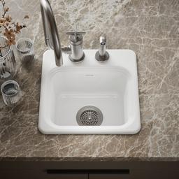 NorthlandE 15'' top-mount single-bowl bar sink - image 2