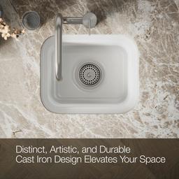 NorthlandE 15'' undermount single-bowl bar sink - image 4