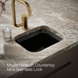 NorthlandE 15'' undermount single-bowl bar sink - image 6