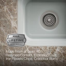 NorthlandE 15'' undermount single-bowl bar sink - image 8