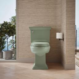 Kohler Memoirs Stately Two-piece Elongated with Concealed Trapway, 1.28 Gpf - Aspen Green - image 4