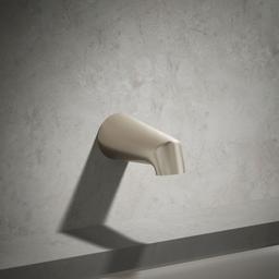 AntiqueE 4-7/8'' non-diverter bath spout - image 2