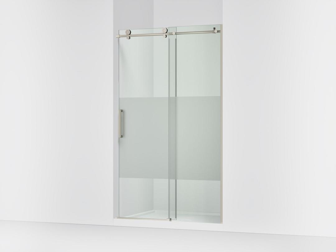 ComposedE 78'' H sliding shower door with 3/8''-thick glass by Kohler