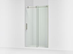 ComposedE Sliding shower door, 78'' H x 44-1/8 - 47-7/8'' W, with 3/8'' thick Crystal Clear glass - image 1