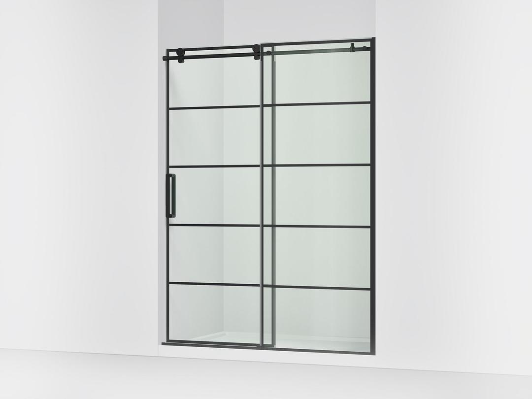 ComposedE 78'' H sliding shower door with 3/8''-thick glass by Kohler