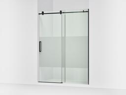 ComposedE 78'' sliding shower door with 3/8''-thick glass - image 1