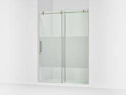 ComposedE 78'' sliding shower door with 3/8''-thick glass - image 1