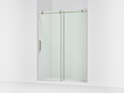 ComposedE Sliding shower door, 78'' H x 56-1/8 - 59-7/8'' W, with 3/8'' thick Crystal Clear glass - image 1