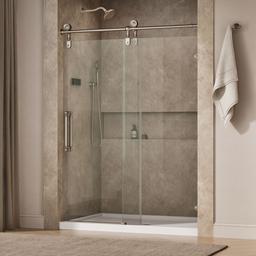 ArtifactsE 80-7/8'' H sliding shower door with 3/8''-thick glass - image 2