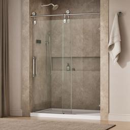 ArtifactsE 80-7/8'' H sliding shower door with 3/8''-thick glass - image 2