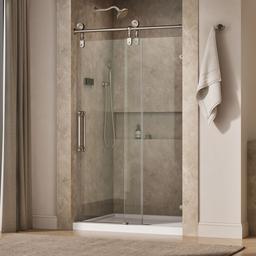 ArtifactsE 80-7/8'' H sliding shower door with 3/8''-thick glass - image 2