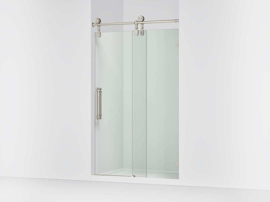 ArtifactsE 80-7/8'' H sliding shower door with 3/8''-thick glass by Kohler