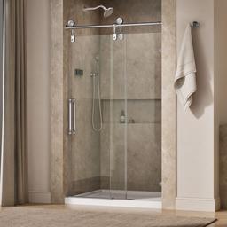 ArtifactsE 80-7/8'' H sliding shower door with 3/8''-thick glass - image 2