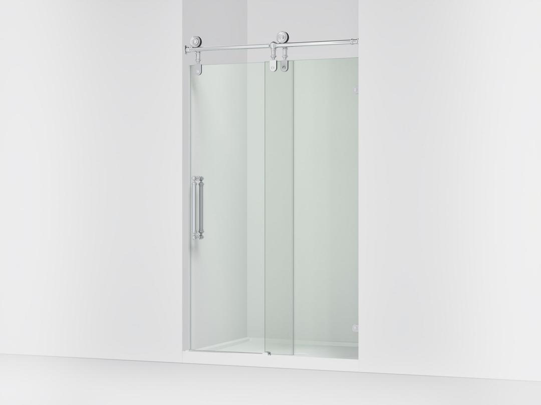 ArtifactsE 80-7/8'' H sliding shower door with 3/8''-thick glass by Kohler
