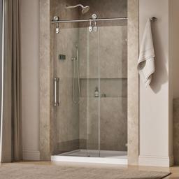 ArtifactsE 80-7/8'' H sliding shower door with 3/8''-thick glass - image 2