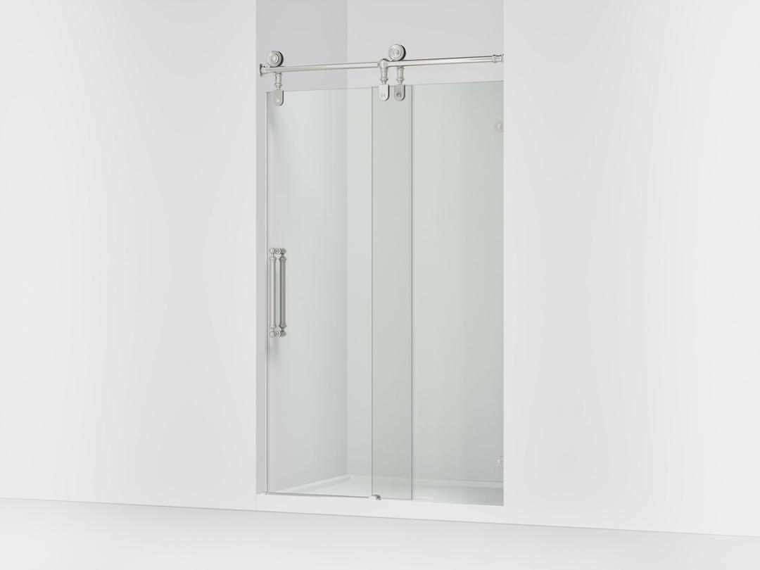 ArtifactsE 80-7/8'' H sliding shower door with 3/8''-thick glass by Kohler