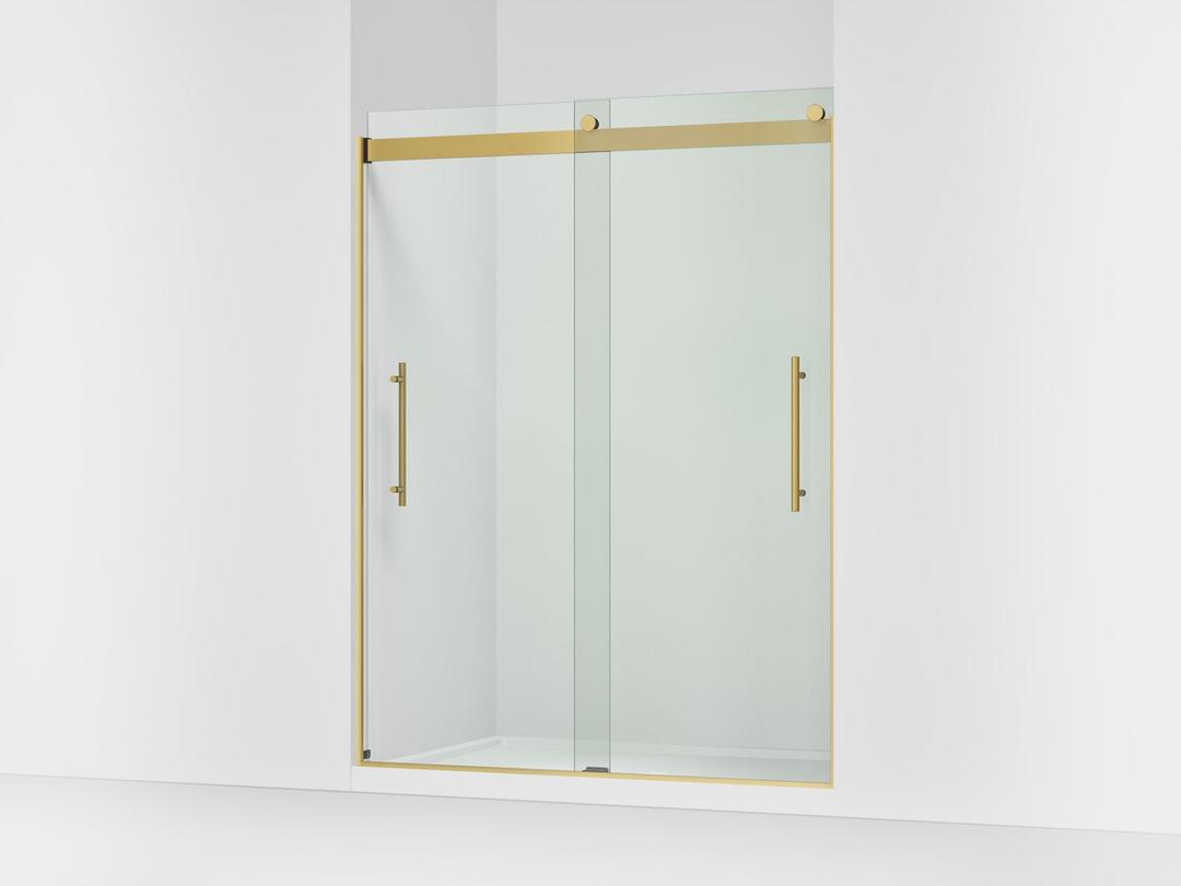 Kohler Levity Plus Frameless Sliding Shower Door, 77-9/16'' H X 56-5/8 - 59-5/8'' W, with... by Kohler