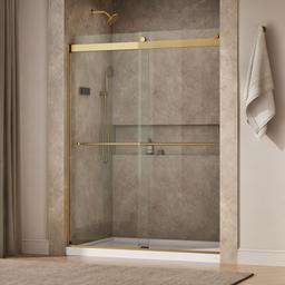 Kohler Levity Plus Frameless Sliding Shower Door, 77-9/16'' H X 56-5/8 - 59-5/8'' W, with... - image 2
