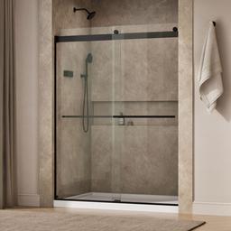 Kohler Levity Plus Frameless Sliding Shower Door, 77-9/16'' H X 56-5/8 - 59-5/8'' W, with... - image 2