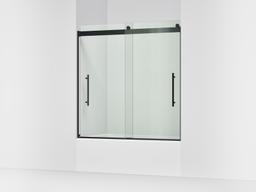 Kohler Levity Plus Frameless Sliding Bath Door, 61-9/16'' H X 56-5/8 - 59-5/8'' W, with... - image 1
