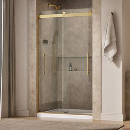 Kohler Levity Plus Frameless Sliding Shower Door, 81-5/8'' H X 44-5/8 - 47-5/8'' W, with... - image 2