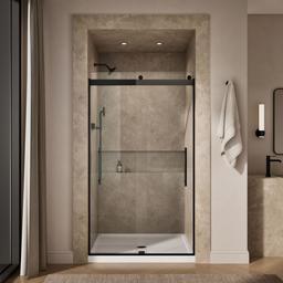 Kohler Levity Plus Frameless Sliding Shower Door, 81-5/8'' H X 44-5/8 - 47-5/8'' W, with... - image 4