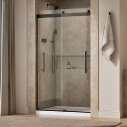 Kohler Levity Plus Frameless Sliding Shower Door, 81-5/8'' H X 44-5/8 - 47-5/8'' W, with... - image 2