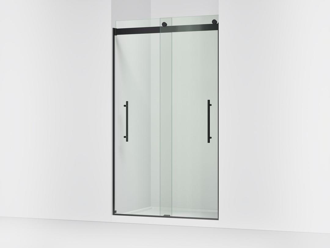 Kohler Levity Plus Frameless Sliding Shower Door, 81-5/8'' H X 44-5/8 - 47-5/8'' W, with... by Kohler