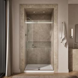 Kohler Levity Plus Frameless Sliding Shower Door, 81-5/8'' H X 44-5/8 - 47-5/8'' W, with... - image 4