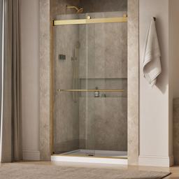 Kohler Levity Plus Frameless Sliding Shower Door, 81-5/8'' H X 44-5/8 - 47-5/8'' W, with... - image 2
