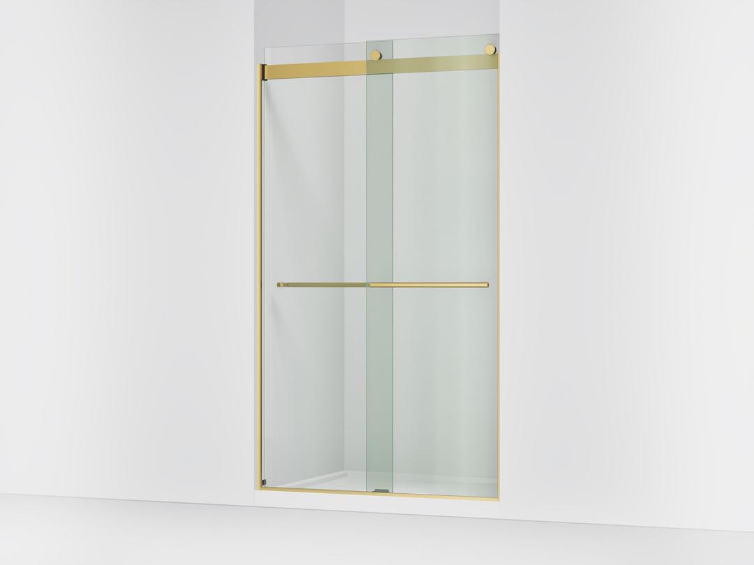 Kohler Levity Plus Frameless Sliding Shower Door, 81-5/8'' H X 44-5/8 - 47-5/8'' W, with... by Kohler