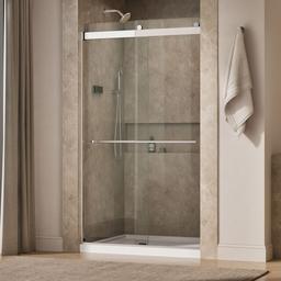 Kohler Levity Plus Frameless Sliding Shower Door, 81-5/8'' H X 44-5/8 - 47-5/8'' W, with... - image 2