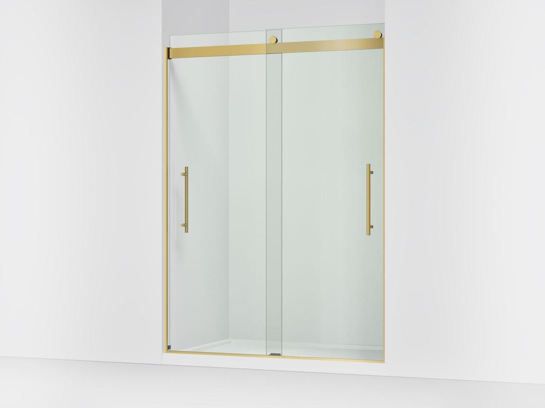 Kohler Levity Plus Frameless Sliding Shower Door, 81-5/8'' H X 56-5/8 - 59-5/8'' W, with... by Kohler