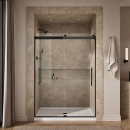 Kohler Levity Plus Frameless Sliding Shower Door, 81-5/8'' H X 56-5/8 - 59-5/8'' W, with... - image 4