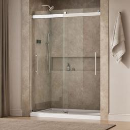 Kohler Levity Plus Frameless Sliding Shower Door, 81-5/8'' H X 56-5/8 - 59-5/8'' W, with... - image 2
