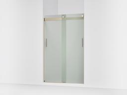 Kohler Levity Sliding Shower Door, 74'' H X 43-5/8 - 47-5/8'' W, with 1/4'' Thick Frosted Glass -... - image 1