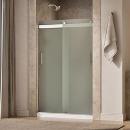Kohler Levity Sliding Shower Door, 74'' H X 43-5/8 - 47-5/8'' W, with 1/4'' Thick Frosted Glass -... - image 2